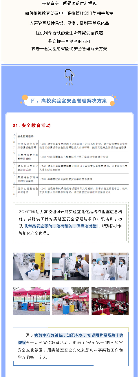 【凯发真人的解决方案】高校实验室安全管理凯发真人的解决方案(图4)